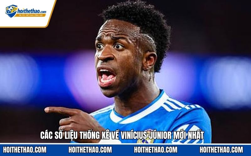 Các số liệu thống kê về Vinícius Júnior mới nhất
