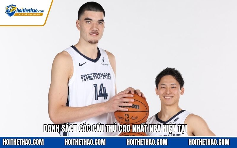 Danh sách các cầu thủ cao nhất NBA hiện tại
