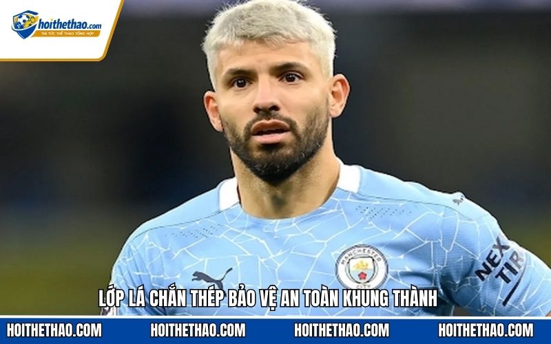 Lớp lá chắn thép bảo vệ an toàn khung thành